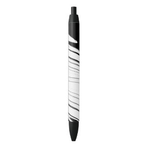 Black and White Modern Pen