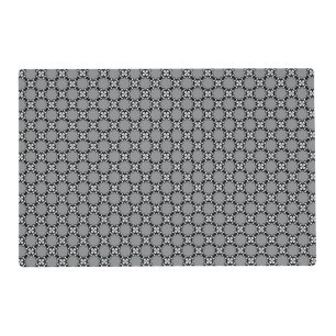 Black and White Mosaic Placemat
