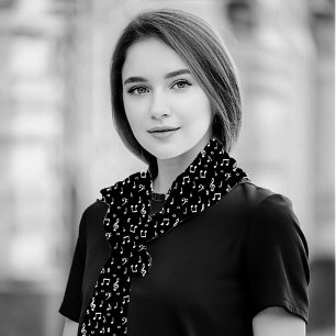 Black and white Music symbols   Scarf