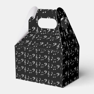 Black and White Musical Notes Music Lover Musician