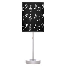 Black and White Musical Notes Musician