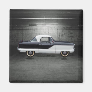 Black and White Nash Metropolitan Magnet
