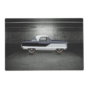 Black and White Nash Metropolitan Placemat