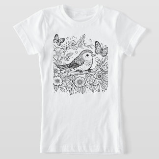 Black and White Nature T-Shirt