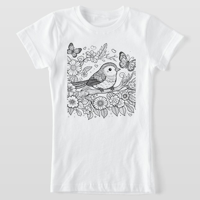 Black and White Nature T-Shirt (Creator Uploaded)