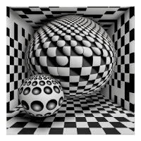 Black And White Op-Art