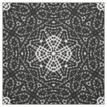 Black and white , openwork , geometric , lace patt fabric