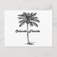 Black and White Orlando & Palm design