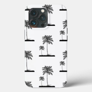 Black And White Palm Tree Phone Case iPhone Case