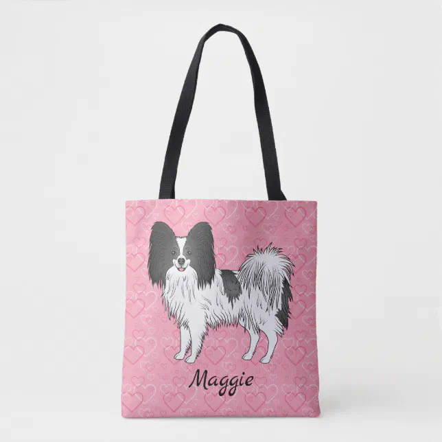 Phalene Dog Papillon | Tote Bag