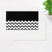 Black and White. Part Zig Zag, Part Plain Black. (Desk)