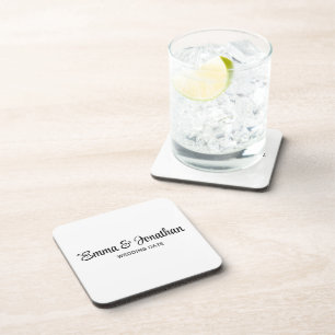 Black and White Party Coasters