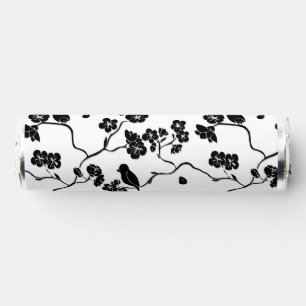 Black and White Pattern Birds on Cherry Blossoms Breath Savers® Mints
