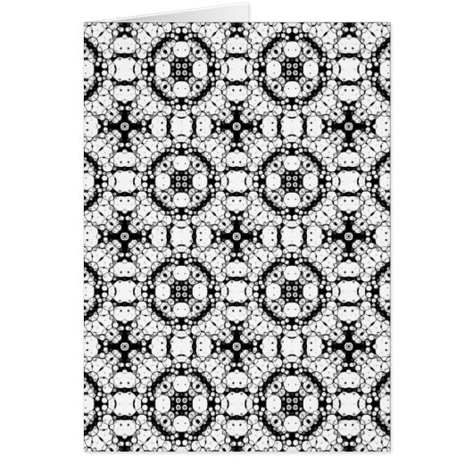 Black And White Pattern Cards (Front)