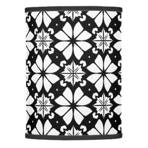 Black and white Pattern Lamp Shade