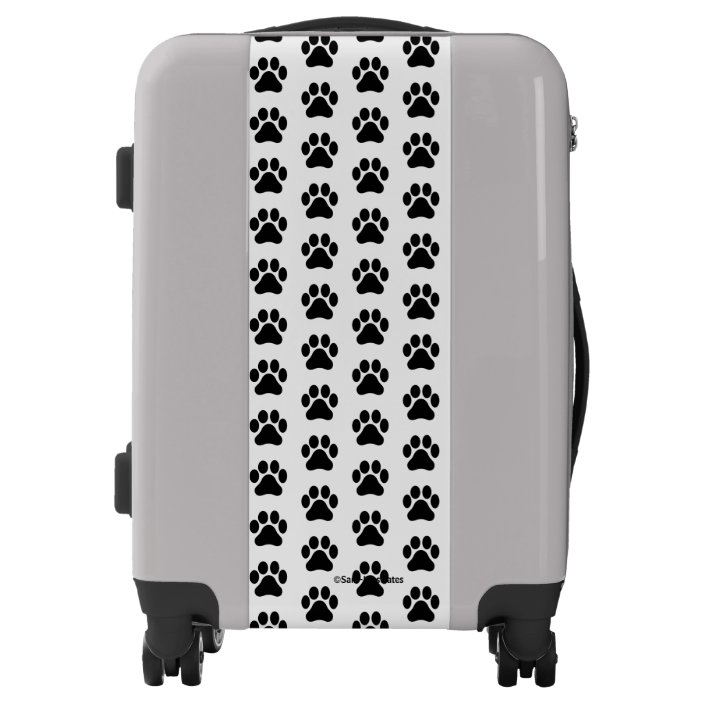 black paw suitcase