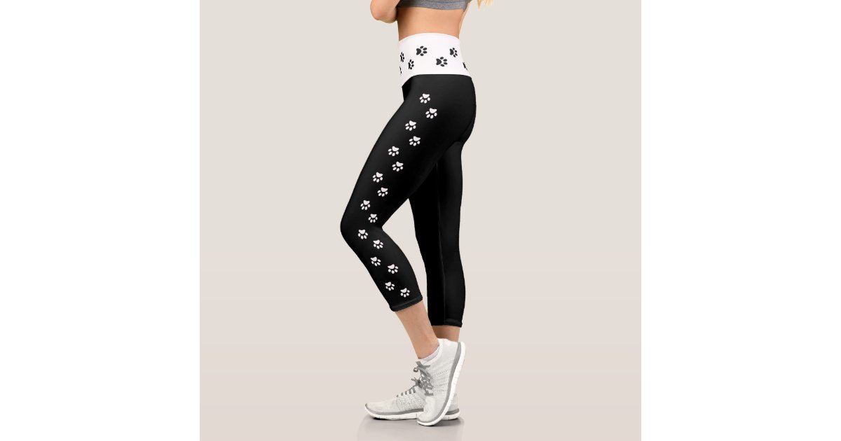 Passion For Fitness High Waist Leopard Print Active Legging In White •  Impressions Online Boutique