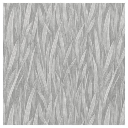 Black and white pencil-drawn plants fabric