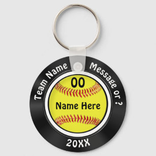 Vagocom Softball Acrylic Keychain Softball Gifts for Team,Cute Blank  Keychains for DIY, Softball Party Favors