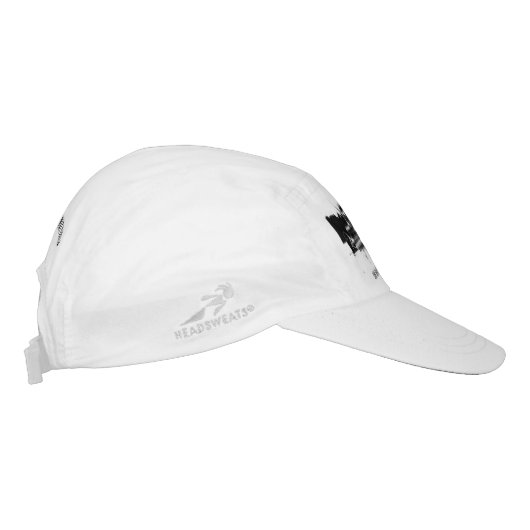 Black and White Personalized Pontoon Boat Hat (Right)