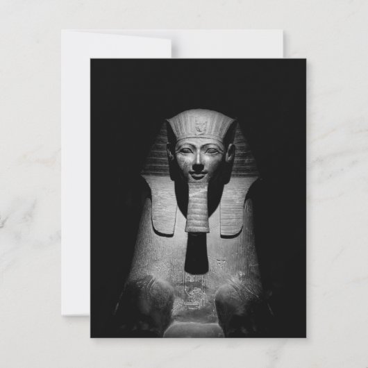 Black and white pharaoh king (Front)