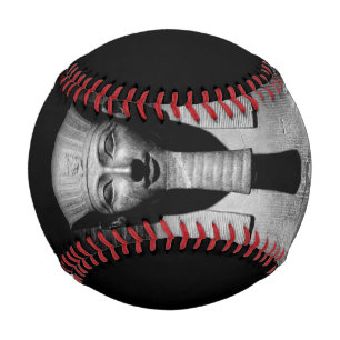 Black and white pharaoh king baseball