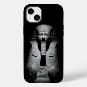 Black and white pharaoh king Case-Mate iPhone 14 plus case