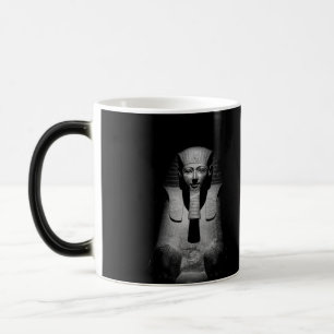 Black and White Pharaoh King Photograph Color Morph Mug