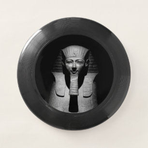 Black and White Pharaoh King Photograph Wham-O Frisbee