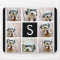 Black and White Photo Collage Custom Monogram