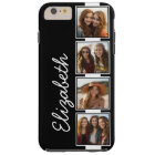 Black and White Photo Collage Squares Personalized