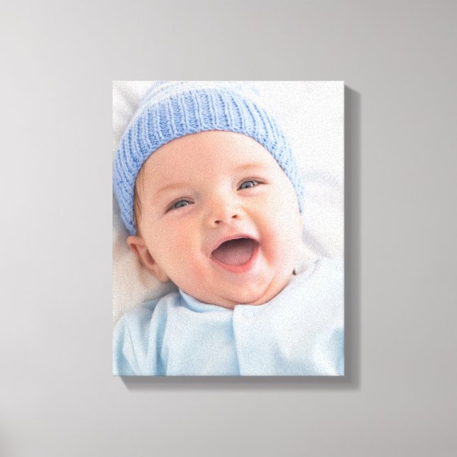Black and White Photo Wall Canvas (Front)
