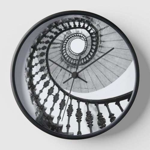 Black and White Photography Clock