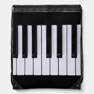 Black and White Piano Keys Backpack