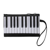 Black and White Piano Keys Clutch (Front)