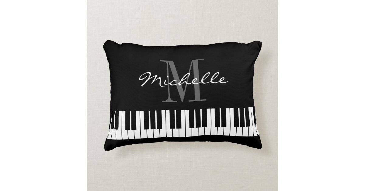 black and white piano