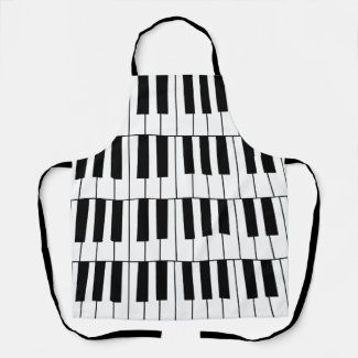 Black and White Piano Keys Pianist Musician 