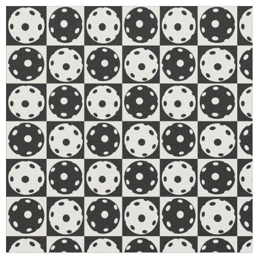 Black and white pickleballs Small Fabric