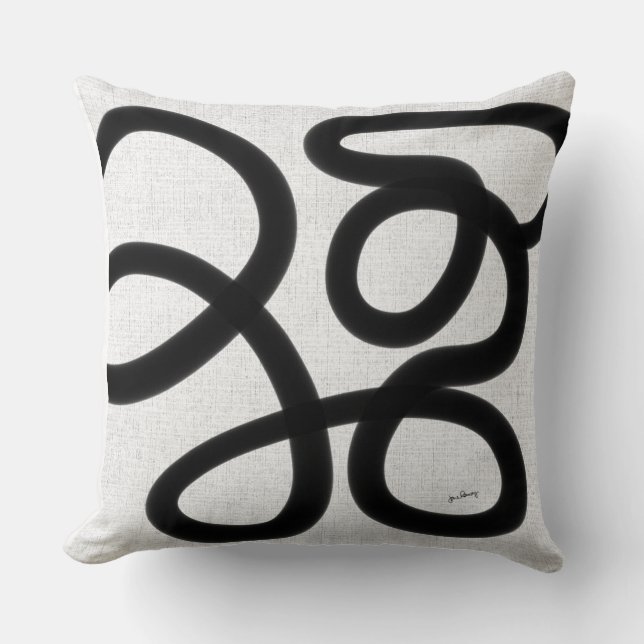 Black and White Pillows (Front)
