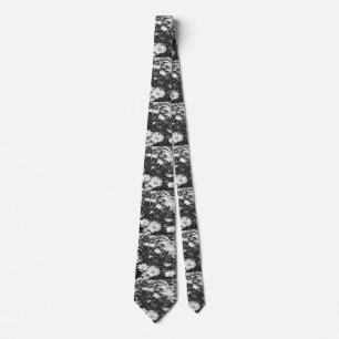 black and white pixel art  neck tie