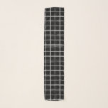 Black and White Plaid Scarf<br><div class="desc">Matching Pieces
Bags:
Jewelry:
Mens Accessories:
Unisex:</div>