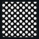 Black and White Polka Dot Bandana<br><div class="desc">This cute bandana is the perfect accessory for you,  your child or your favorite dog.</div>