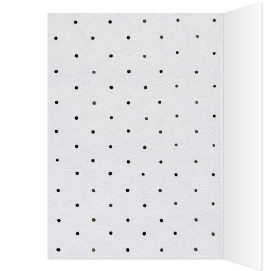 black and white polka dot flower (Inside (Left))