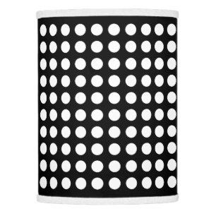 Black And White Polka Dot Lamp Shade