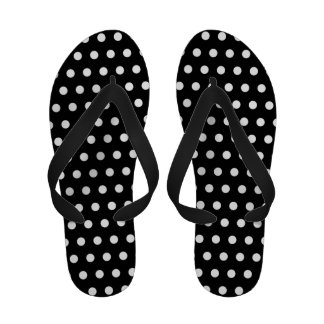 Polka Dot Flip Flops, Polka Dot Sandal Footwear for Women & Men