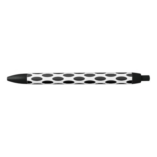 Black and White Polka Dot Pen