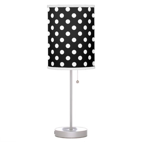 Black And White Polka Dot Table Lamp Black And White Polka Dot Table Lamp