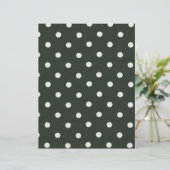 Black and White Polka Dots (Standing Front)