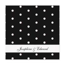 Black and White Polka Dots