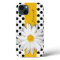 Black and White Polka Dots, Daisy iPhone 7 Case